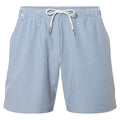 Blue striped shorts