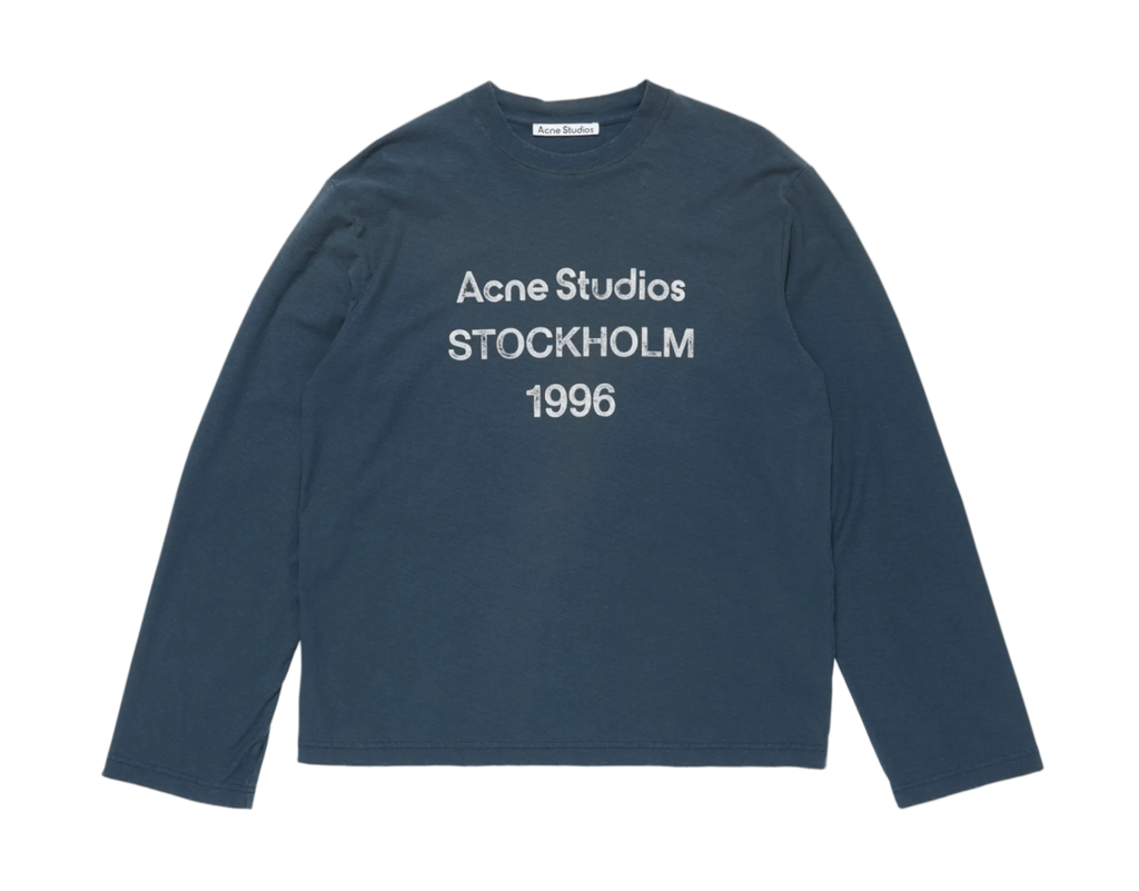 Acne Studio longsleeve dark blue