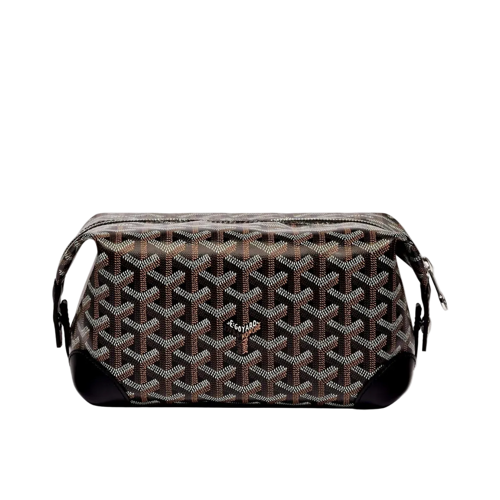 Goyard toiletry bag black