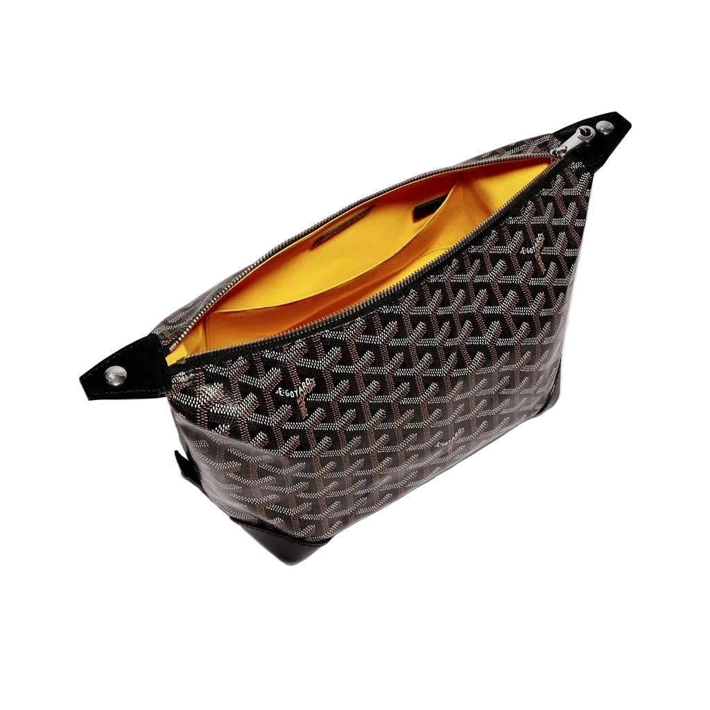 Goyard toiletry bag black
