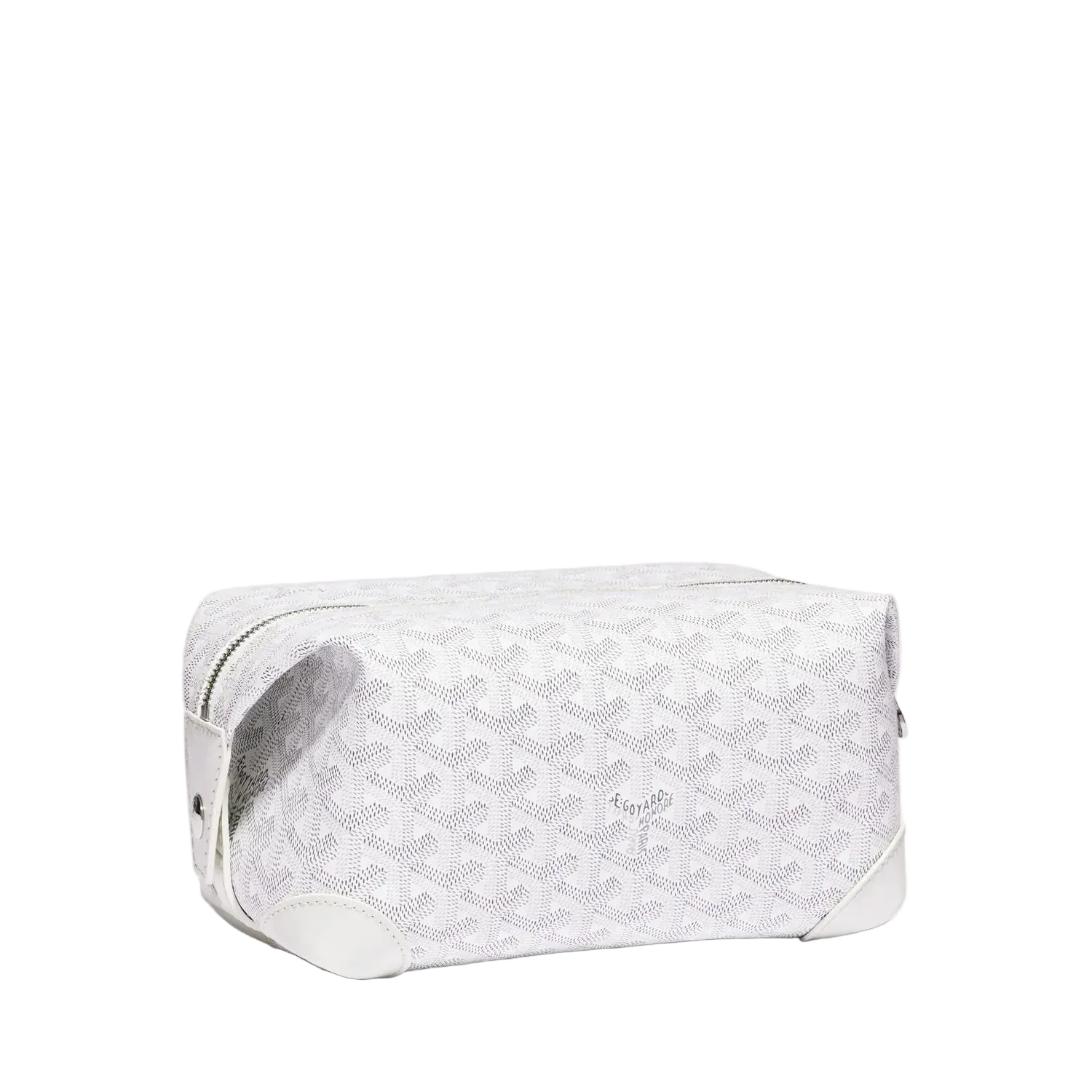 Goyard toiletry bag white