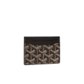 Goyard card wallet black