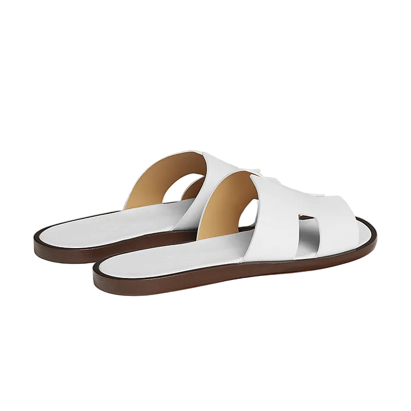 Hermes slides white