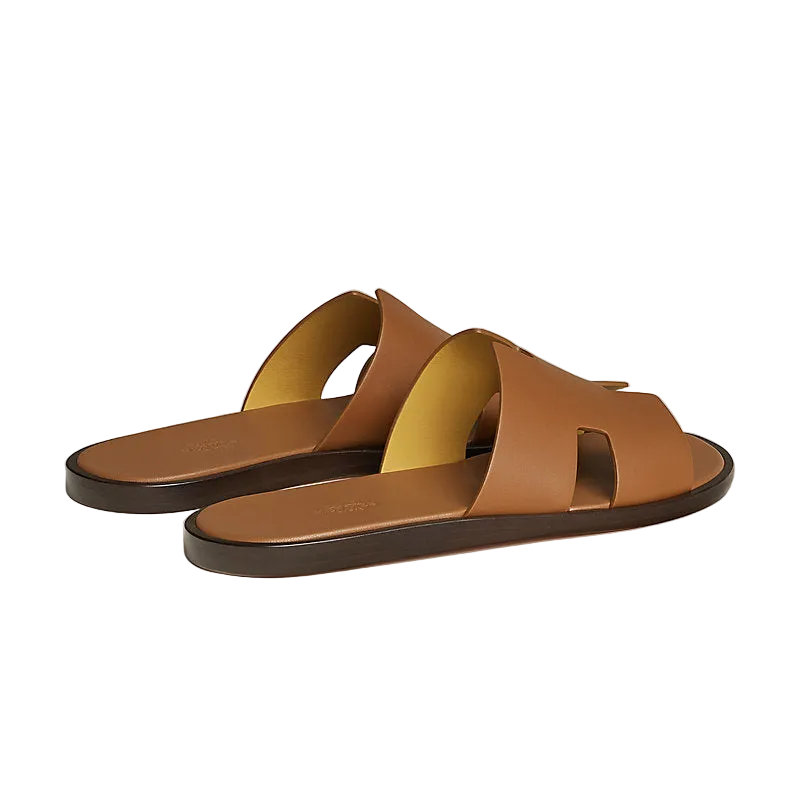 Hermes slides beige